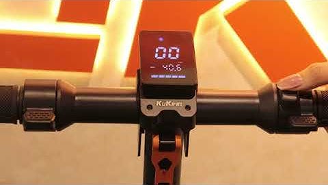 KuKirin S1 Max Instrument Function Introduction Tutorial（仪表功能介绍教程）