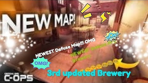 NEWEST Brewery Defuse mode map Pictures Sneak Peak!! Critical Ops