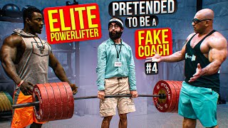 Elite Powerlifter Pretended to be a FAKE TRAINER #4 | Anatoly Aesthetics in Public