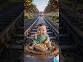 ❤️ Evolution of Baby: Train Attack on Baby for Food Eating #cat #cute #love #shorts BabyLos