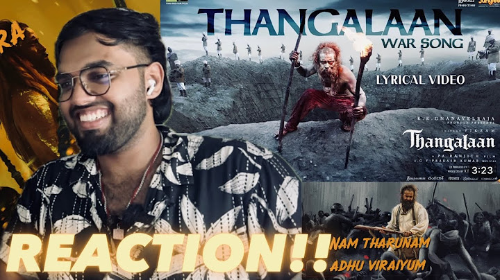 Thangalaan War Song | REACTION!! | Thangalaan | Chiyaan Vikram | Pa Ranjith | GV Prakash Kumar