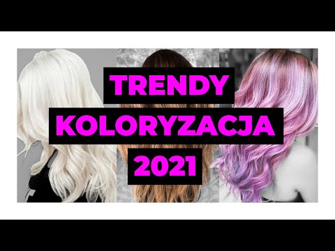 Wideo: Nowoczesne Kolory Włosów W Roku