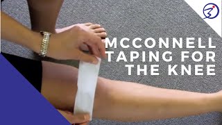 How to apply Kinesiology tape for knee pain - Patella Femoral Syndrome /  Osgood Schlatters Syndrome 