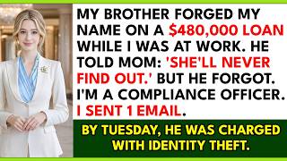 My Brother Forged My Signature On A $480K Loan—One Email Later, He Lost Everything...