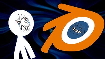 Trying Blender for the first time be like