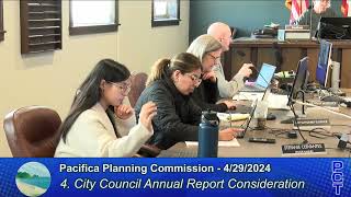 PPC 4/29/24  Pacifica Planning Commission Meeting  April 29, 2024