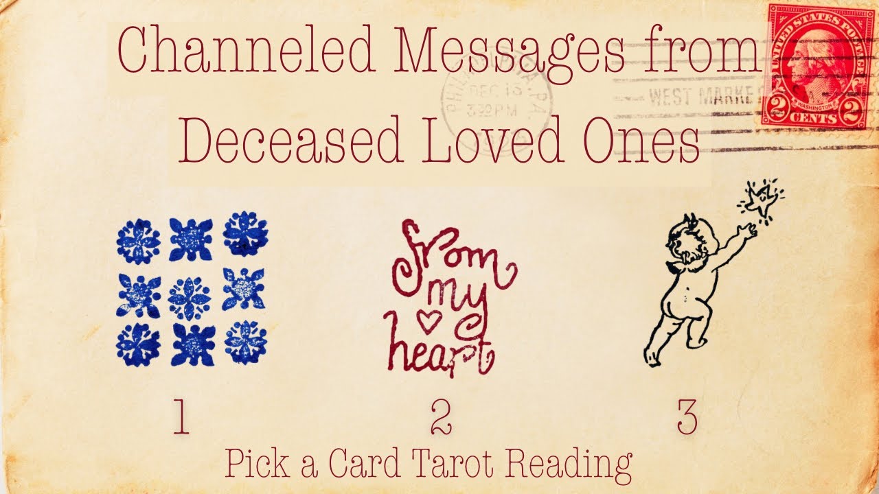 Messages From a Deceased Loved One🕊️ Pick A Card Tarot Reading