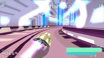 Wipeout Pulse - Campaign Grid 8 - Zone - Basilico White [PSP] [1080p] [60fps]