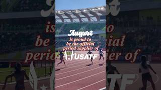 August is now the official period supplier of @usatf ???‍♀️? AugustUSATF OnMyPeriod USATF