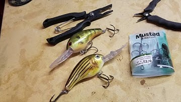 Strike King 10XD Hook Replacement