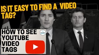 How did mainstream media uncover a hidden YouTube video tag?