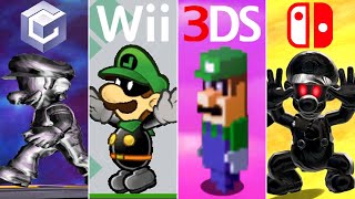 Мульт Evolution of Luigi Battles in Mario Games 20012021