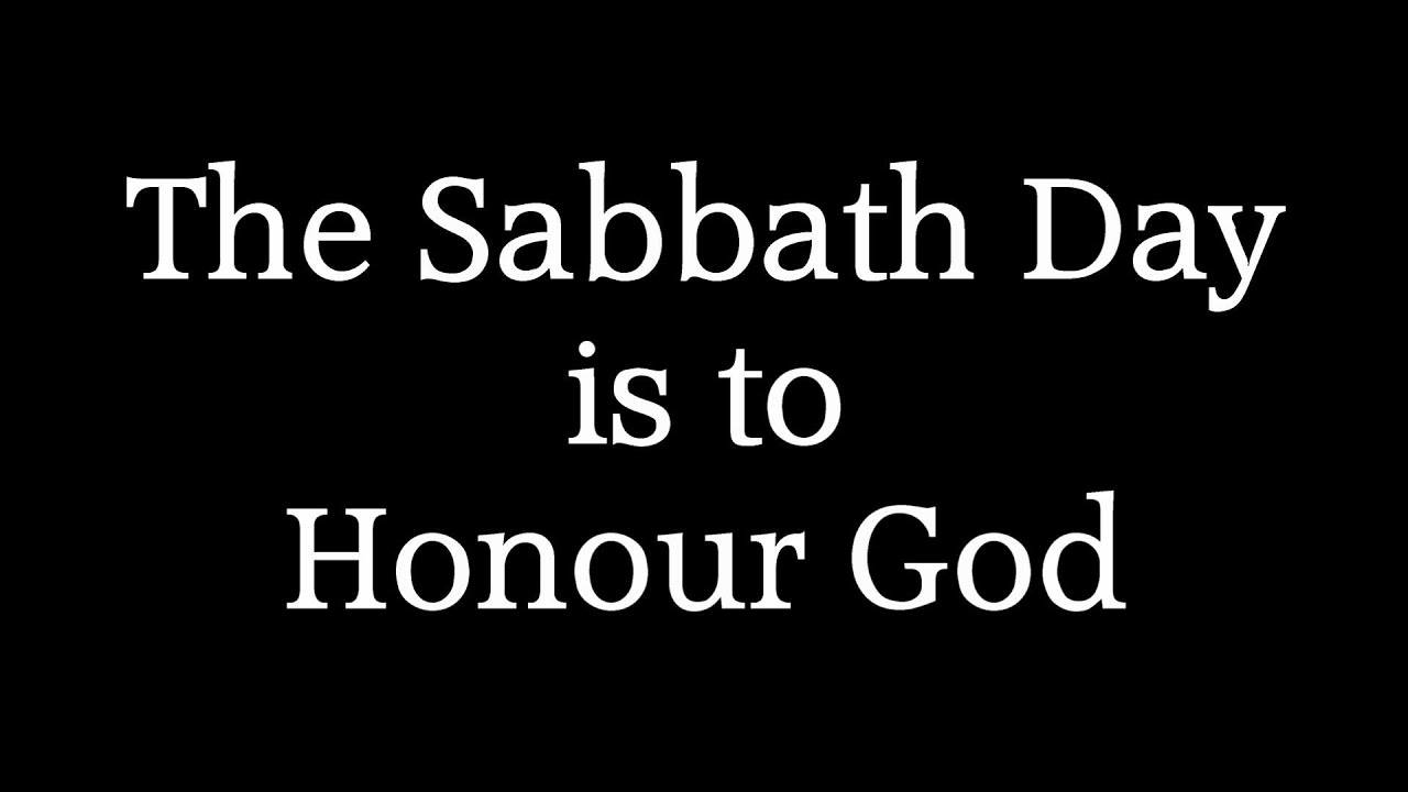 How To Honor The Sabbath Day How To Honor The Sabbath Day