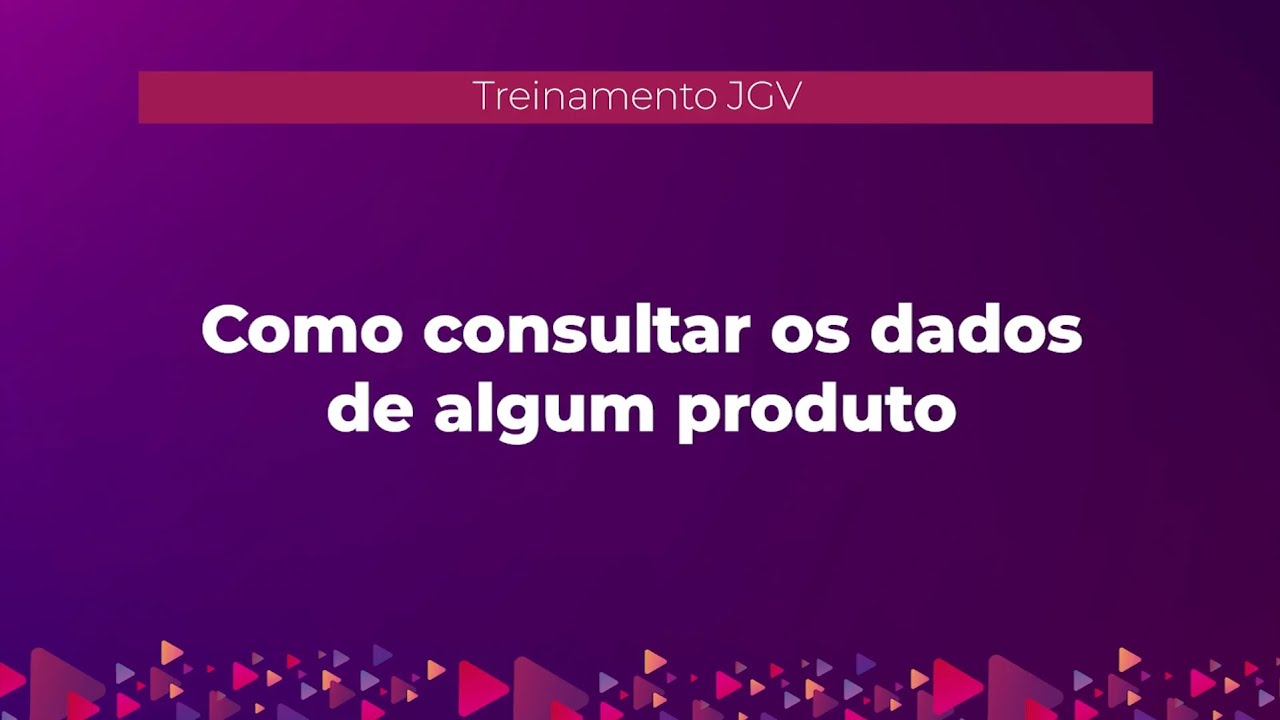 Como consultar os dados de algum produto