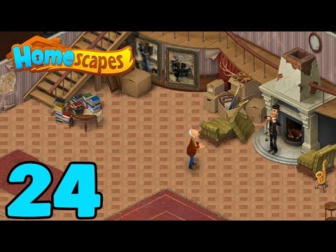 HOMESCAPES STORY WALKTHROUGH - PART 24 GAMEPLAY - ( iOS | Android )