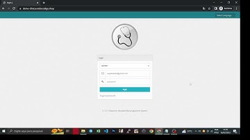 Sistema para Hospitais e Clinicas Medicas - Demonstração (Script php)