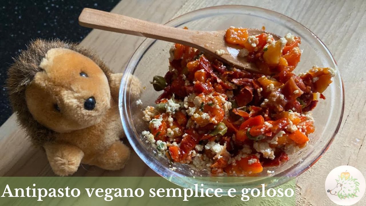 Antipasto vegano semplice e veloce YouTube