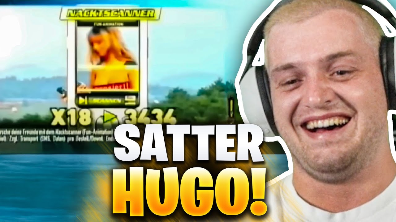 😂🤯Der NACKTSCANNER SCAM damals! - Satter HUGO REAKTION | Trymacs Stream Highlights