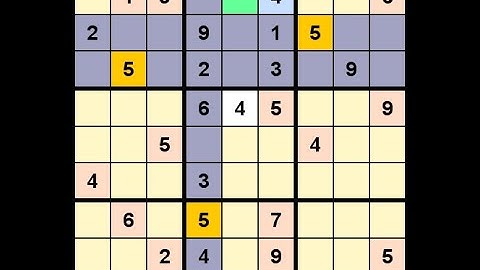 How to Solve Washington Times Sudoku Difficult August 21, 2022