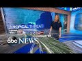 Tropical storm barrels toward Florida l ABC News