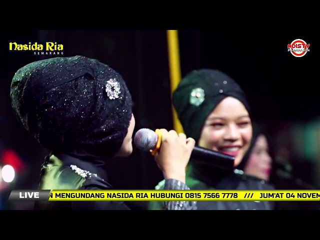 DUET MAUT I TERGILA-GILA - NASIDA RIA VOC MAKHI & NAZLA LIVE SHOW TERBARU #qasidah #nasidaria class=