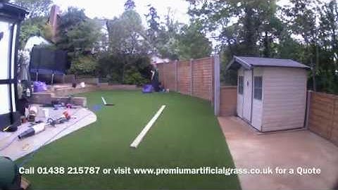 How to Install Artificial Grass  - Premium Artificial Grass