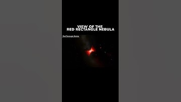 View of the Red Rectangle Nebula