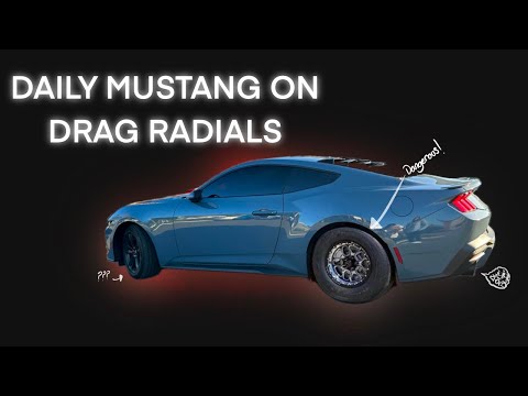 2024 Mustang GT GETS DRAG WHEELS 