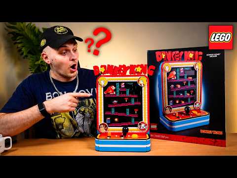 EXPENSIVE kit but with GREAT features?! - LEGO Donkey Kong Arcade 72051 Review