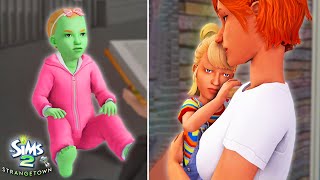 my Sims had the MOST cursed toddlers EVER