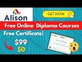 Alison free online courses with free certificates  courses for all skills