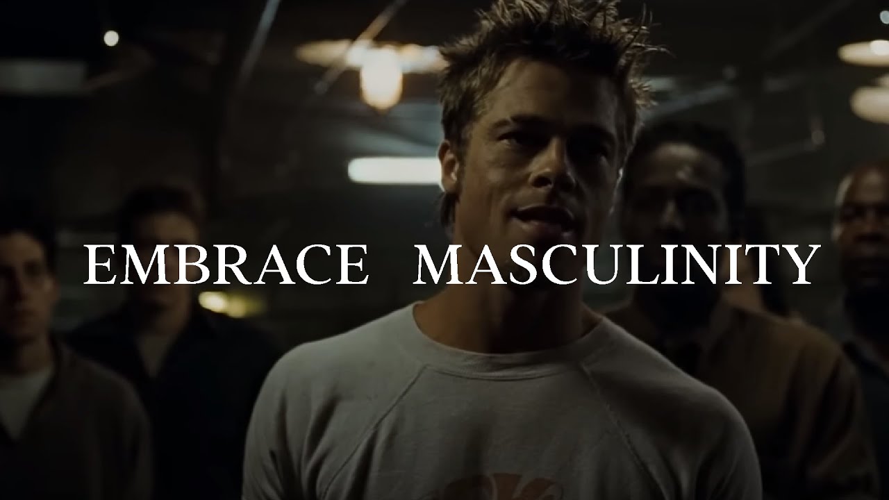 After Dark   Fight Club  REJECT WEAKNESS EMBRACE MASCULINITY