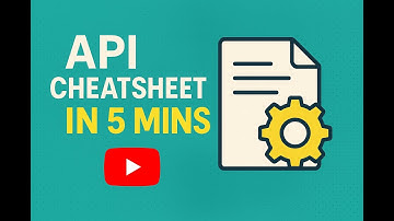 API Cheatsheet in 5 Minutes | Master APIs Fast!
