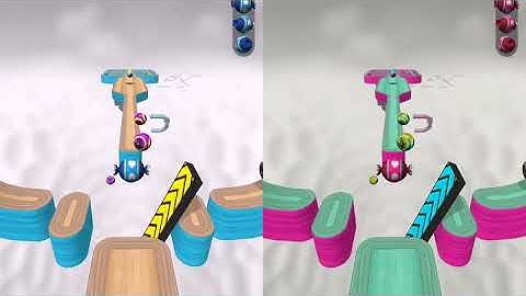 🔰Going Balls Vs Ball Pink - Mobile Gameplay Walkthrough iOS,Android Ball Colors Run New Update 432