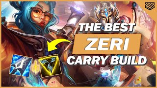 CARRY EVERY GAME WITH ZERI 🔥 BEST CARRY ZERI BUILD - Wild Rift 4.3b Gameplay
