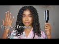 Finger coils Vs Cepillo de Denman |Como estilizar el cabello rizado |Definir rizos a la perfección