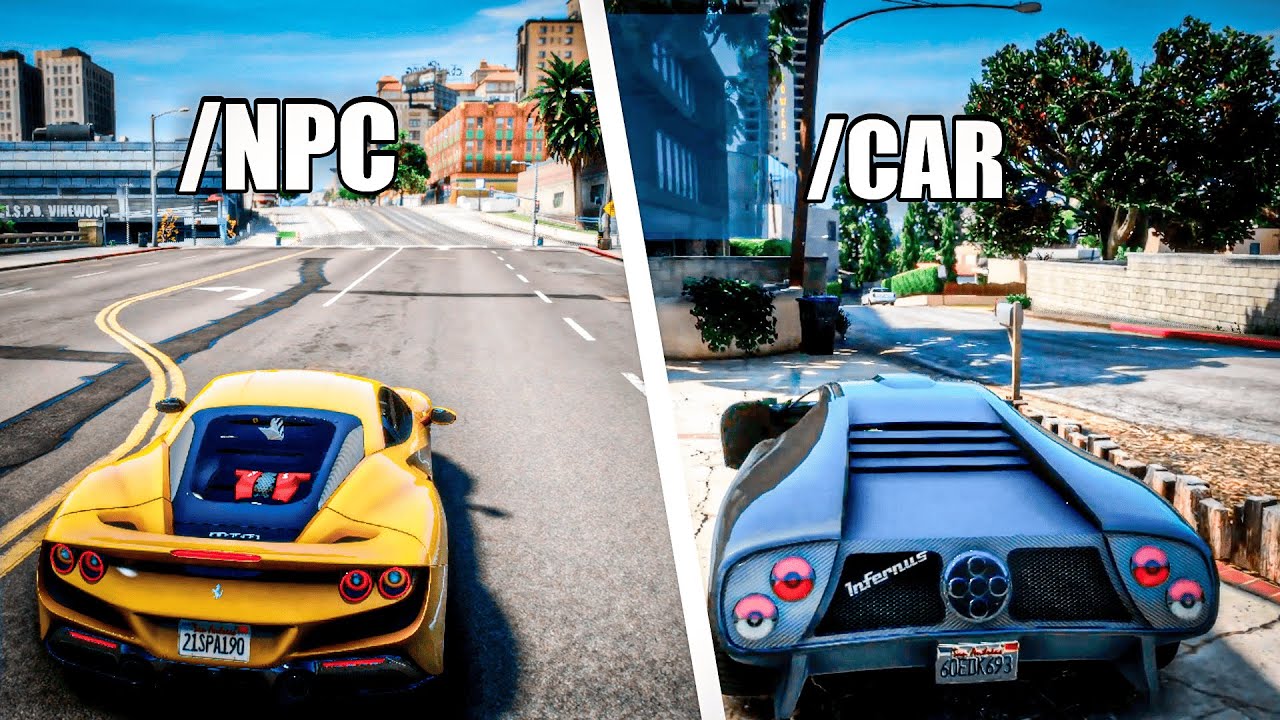 SCRIPT /NPC & /CAR PARA SEU SERVIDOR DE GRAVAÇÃO || FIVEM MODS
