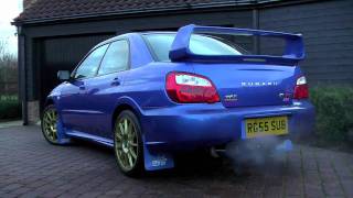 Subaru Impreza STi - Prodrive vs. Blitz Nur Spec R Exhaust [720p]