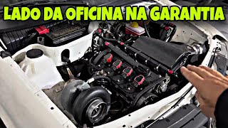 Lado da oficina na garantia de carros preparados - Racetech @FuelTechOficial 