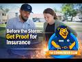 Before the Storm: Get Proof for Insurance