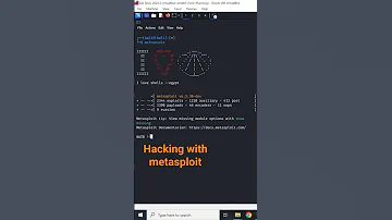 Hacking With Metasploit Commands Kali 