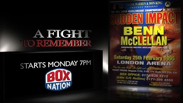 A FIGHT TO REMEMBER - NIGEL BENN v GERALD McCLELLAN