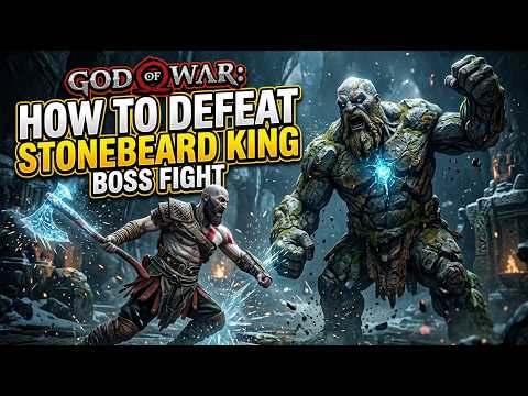 God of War: How to Defeat Stonebeard King Boss Fight (Give Me God of War)