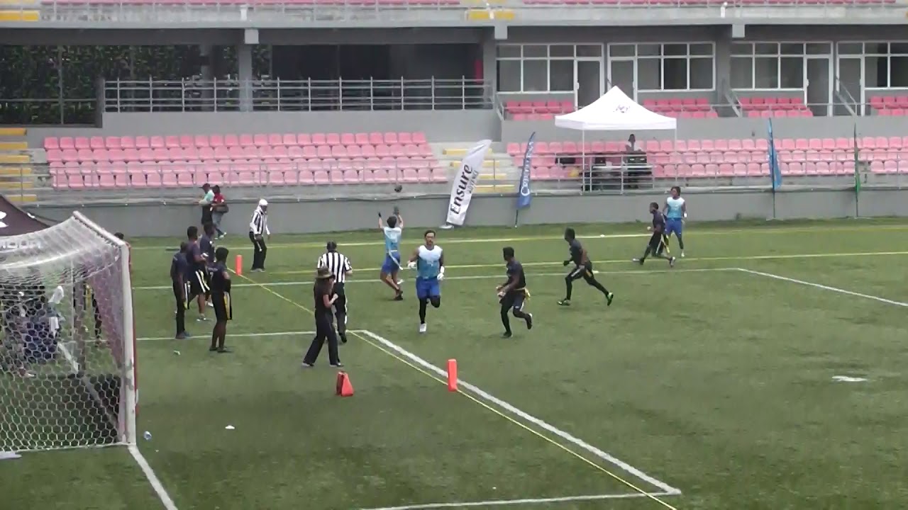 00016Clip from India vs Guatemala GAME 2 on the Flag Football World