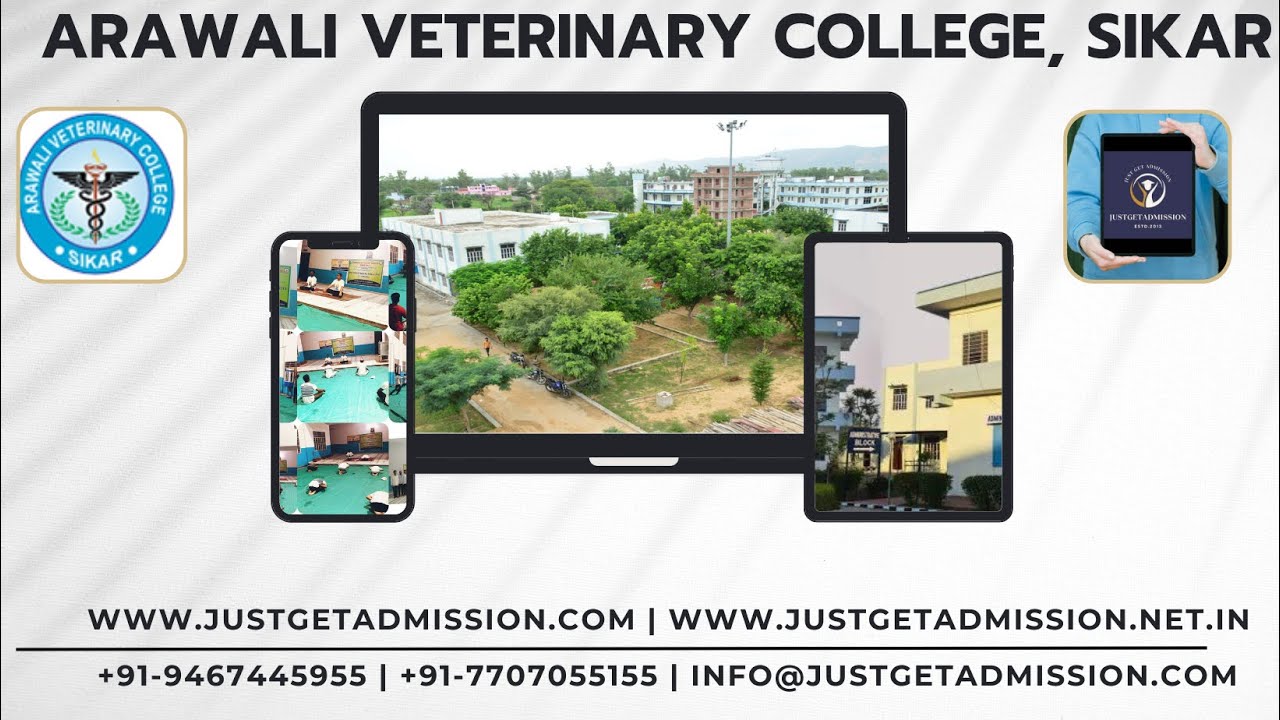 Arawali Veterinary College Sikar 202324 Admission, Course Offered