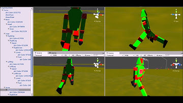 Hankbot3000 WalkCycle1 Unity3D Test