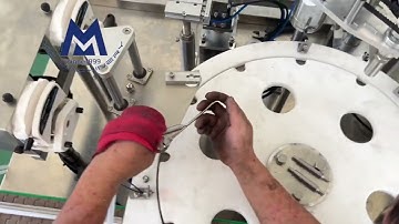 2ml-5ml bottle (step18) how to change and clean filling pipe and nozzle small bottle filling machine