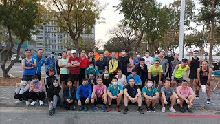 1120312三星科技慢跑社高鐵10K路跑賽（人生第一場10K賽）