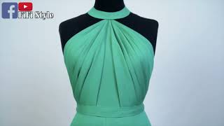 FiFi Style : Fashion design course, practice creating dress form according to measurements