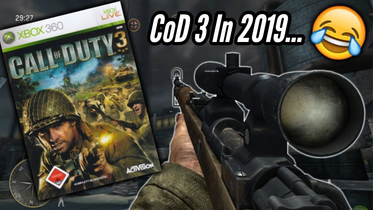 Is Call Of Duty 3 Still Playable Online In 2019...? LOL